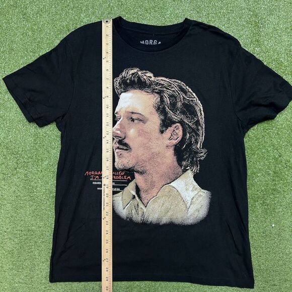 2025 Exclusive Morgan Wallen I’m The Problem Short Sleeve Black T-Shirt - Picture 8 of 11